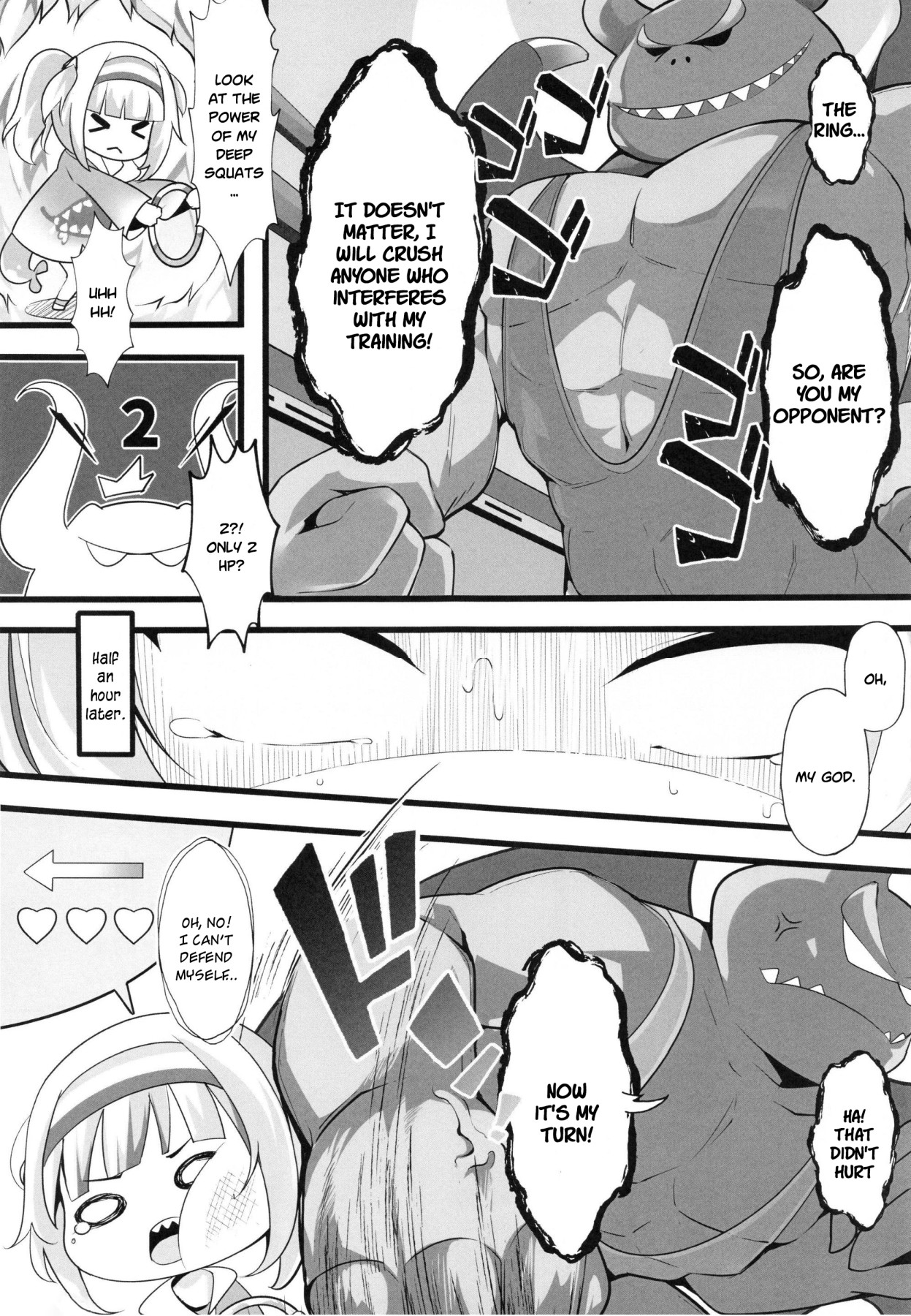 Hentai Manga Comic-Lets Sweat-Read-4